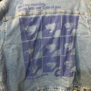 Taylor Swift Merch Denim Jacket with Graphic Print